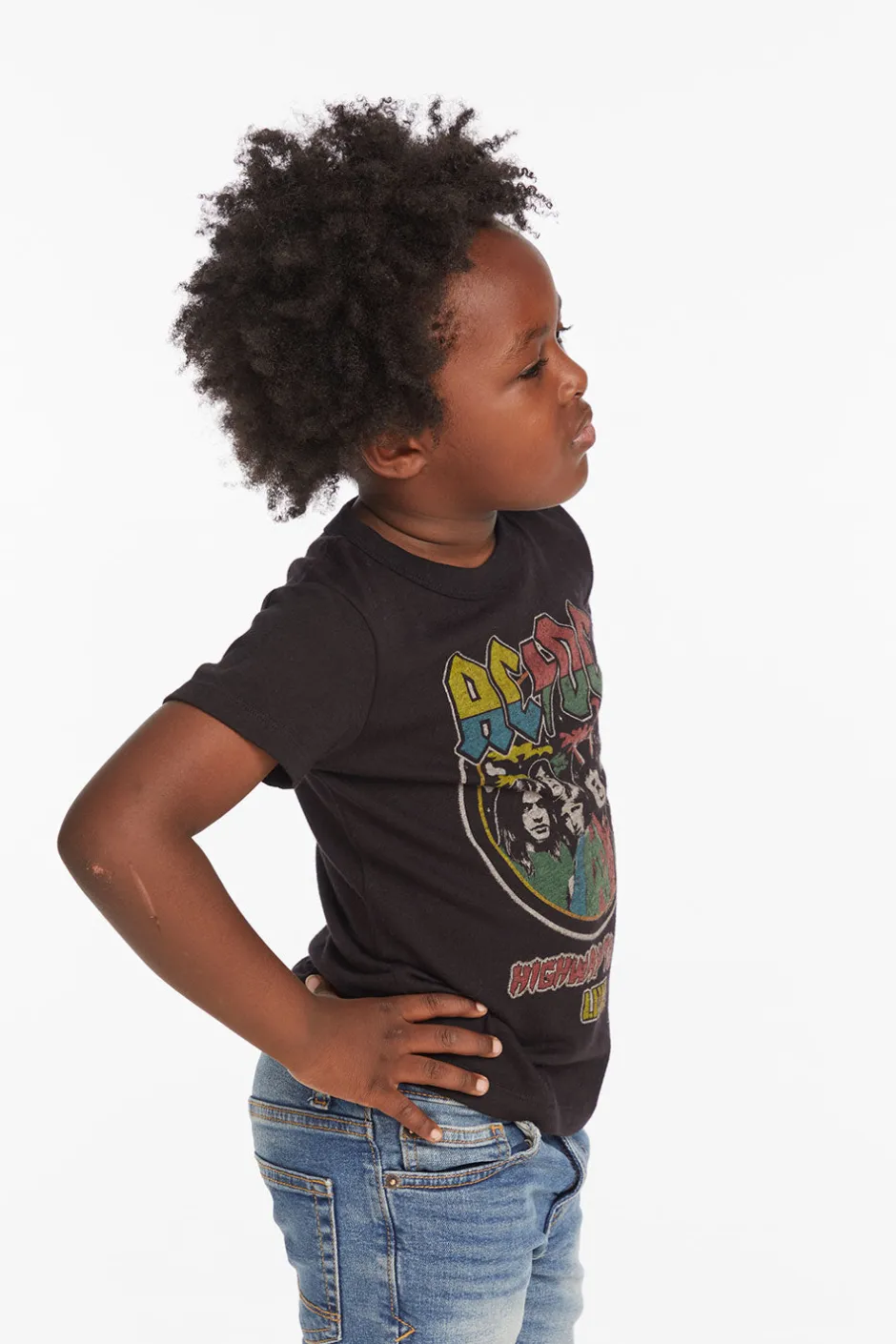 Women/Kids/BOY Chaser Brand AC/DC Highway To Hell Live Boys Tee