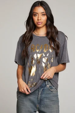 Women Chaser Brand AC/DC Highway To Hell Tee