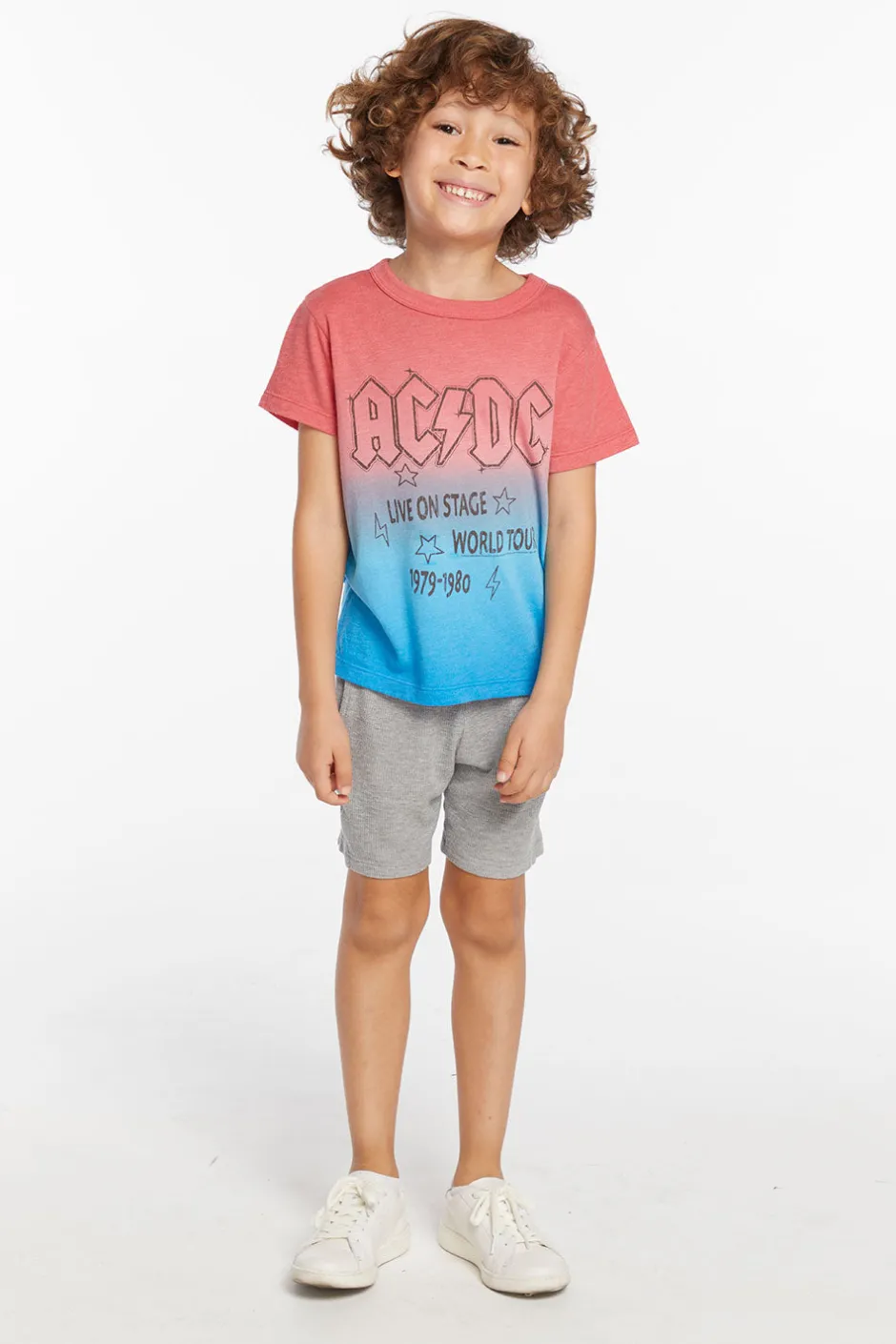 Women/Kids/BOY Chaser Brand AC/DC Live On Stage Boys Tee
