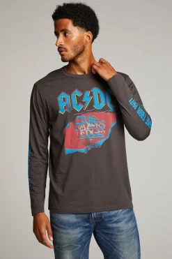 Women Chaser Brand AC/DC The Razors Edge Mens Tee