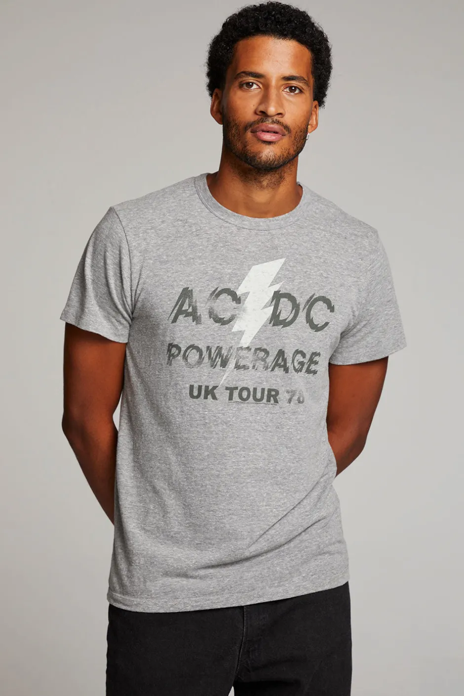 Women Chaser Brand AC/DC UK Tour Mens Tee