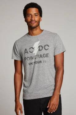 Women Chaser Brand AC/DC UK Tour Mens Tee