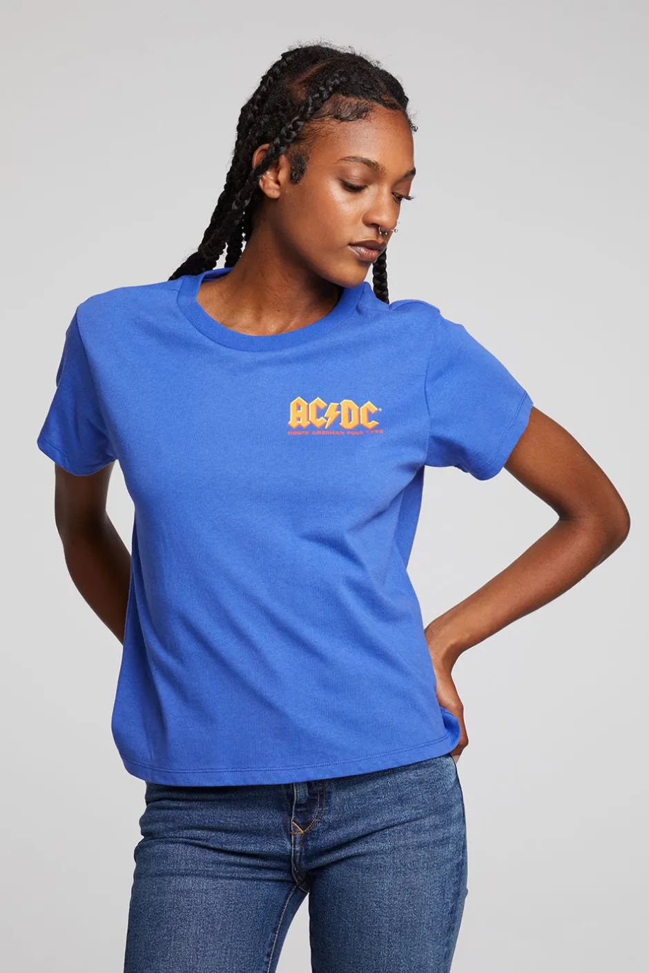 Women Chaser Brand AC/DC Who Made Who Tee