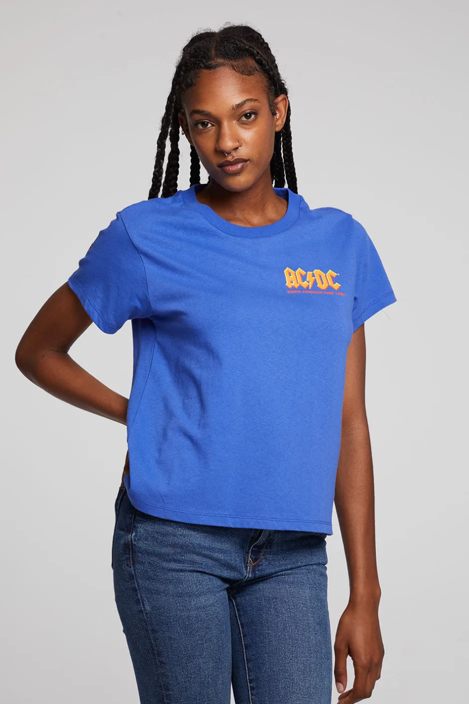 Women Chaser Brand AC/DC Who Made Who Tee