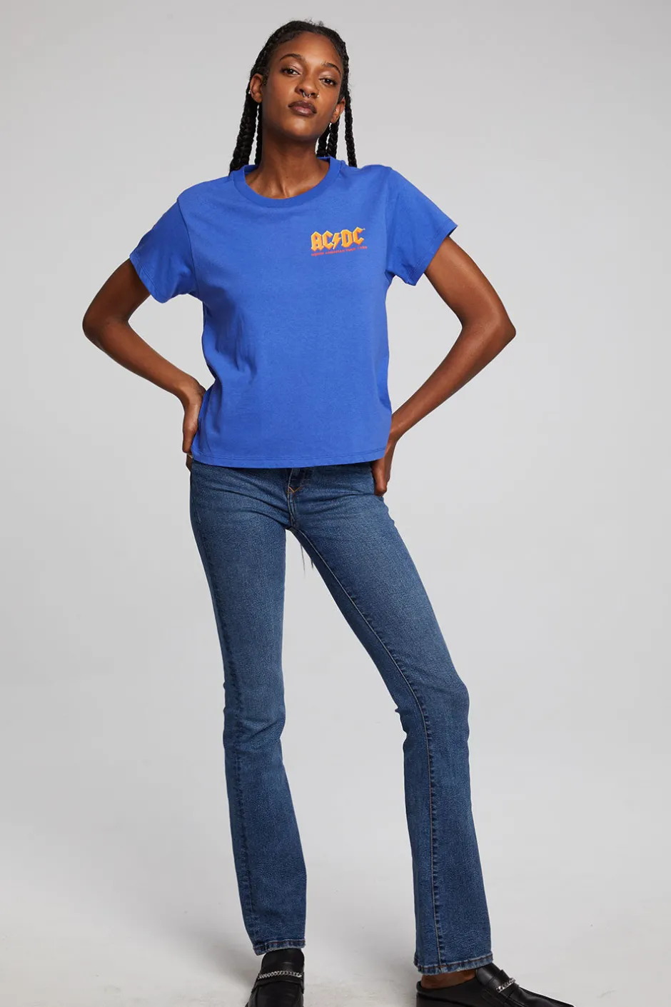 Women Chaser Brand AC/DC Who Made Who Tee