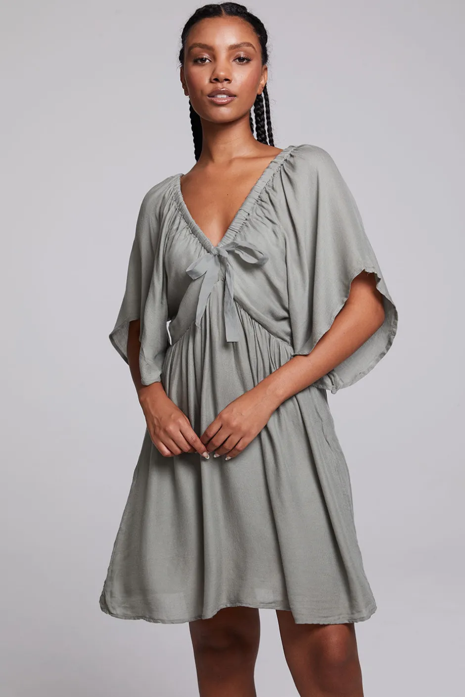 Women Chaser Brand Adele Sage Mini Dress