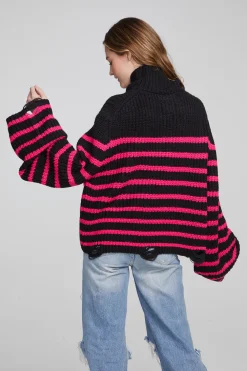 Women Chaser Brand Aimee Melrose Stripe Pullover