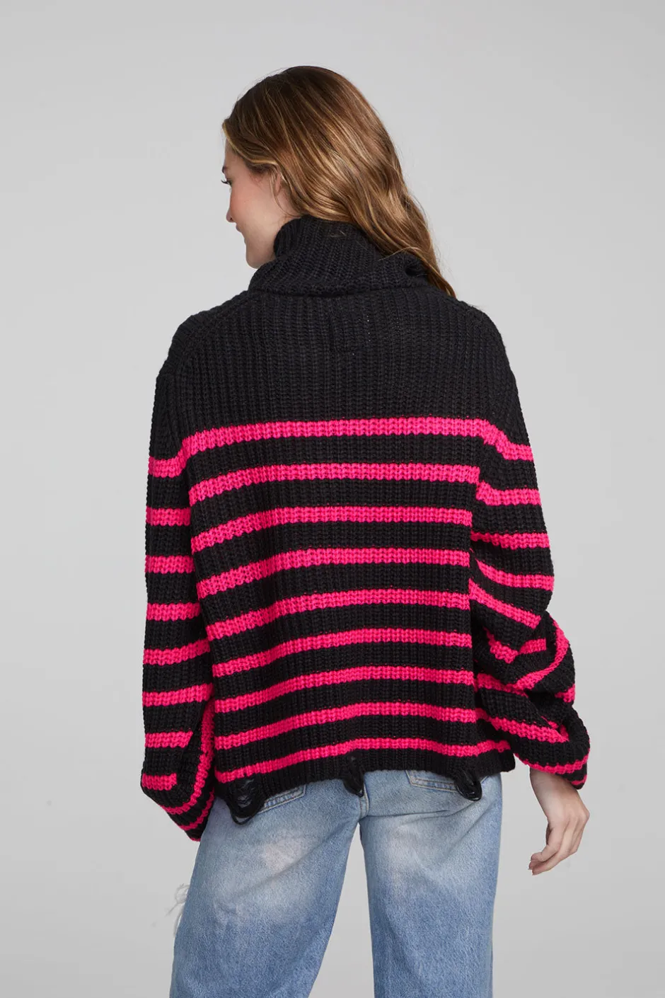 Women Chaser Brand Aimee Melrose Stripe Pullover