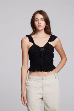 Women Chaser Brand Alessia Black Blouse
