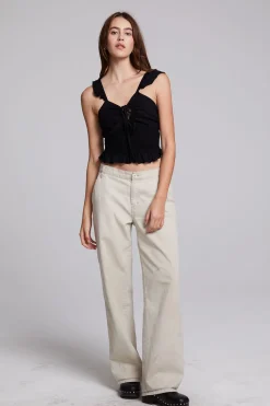 Women Chaser Brand Alessia Black Blouse