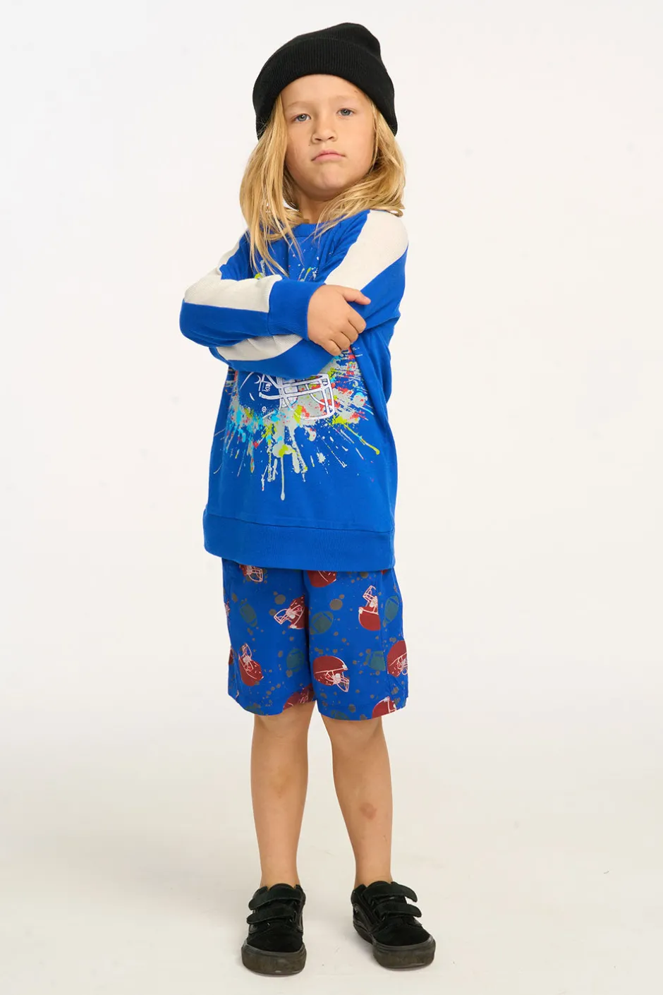 Kids/BOY Chaser Brand All Over Football Helmet Boys Shorts