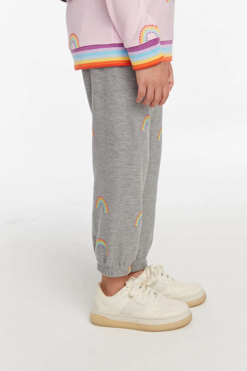 Kids Chaser Brand All Over Rainbow Pant