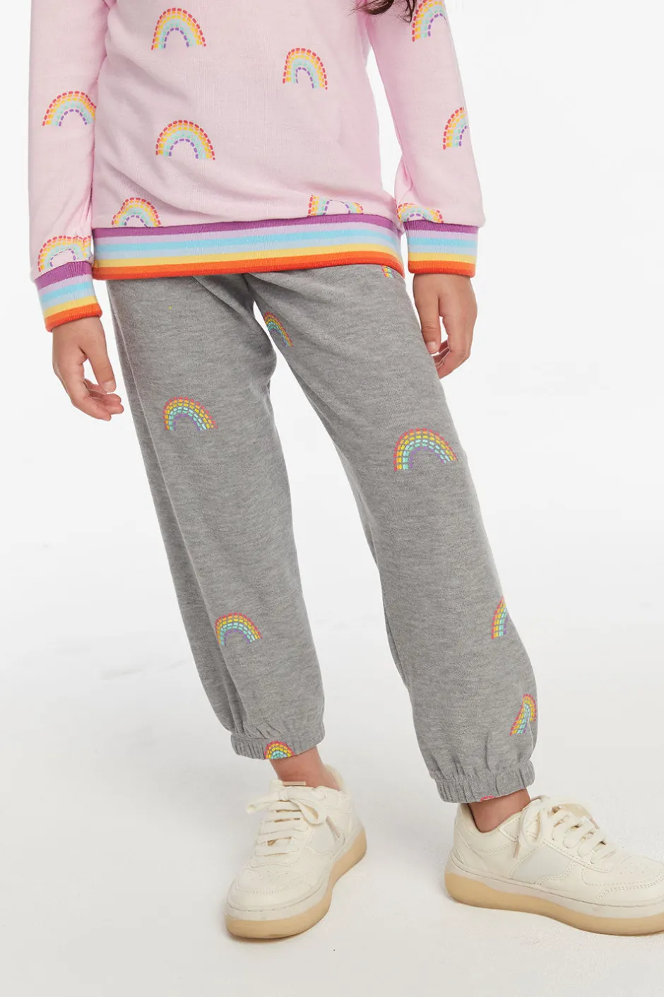 Kids Chaser Brand All Over Rainbow Pant