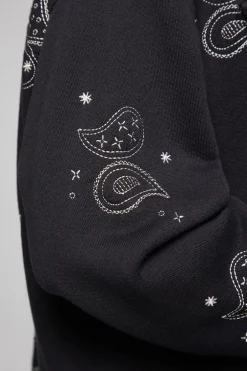 Women Chaser Brand Allover Paisley Button Down