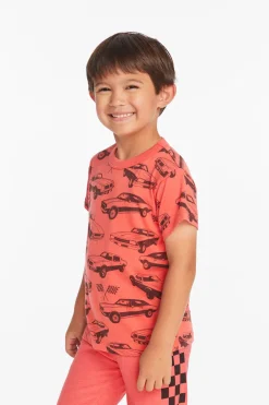 Kids/BOY Chaser Brand Allover Racer Boys Tee