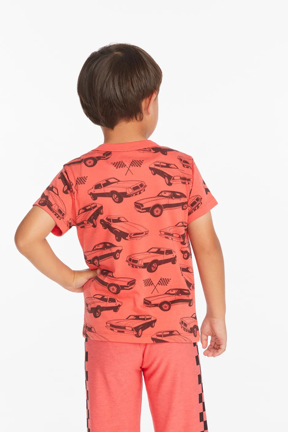 Kids/BOY Chaser Brand Allover Racer Boys Tee