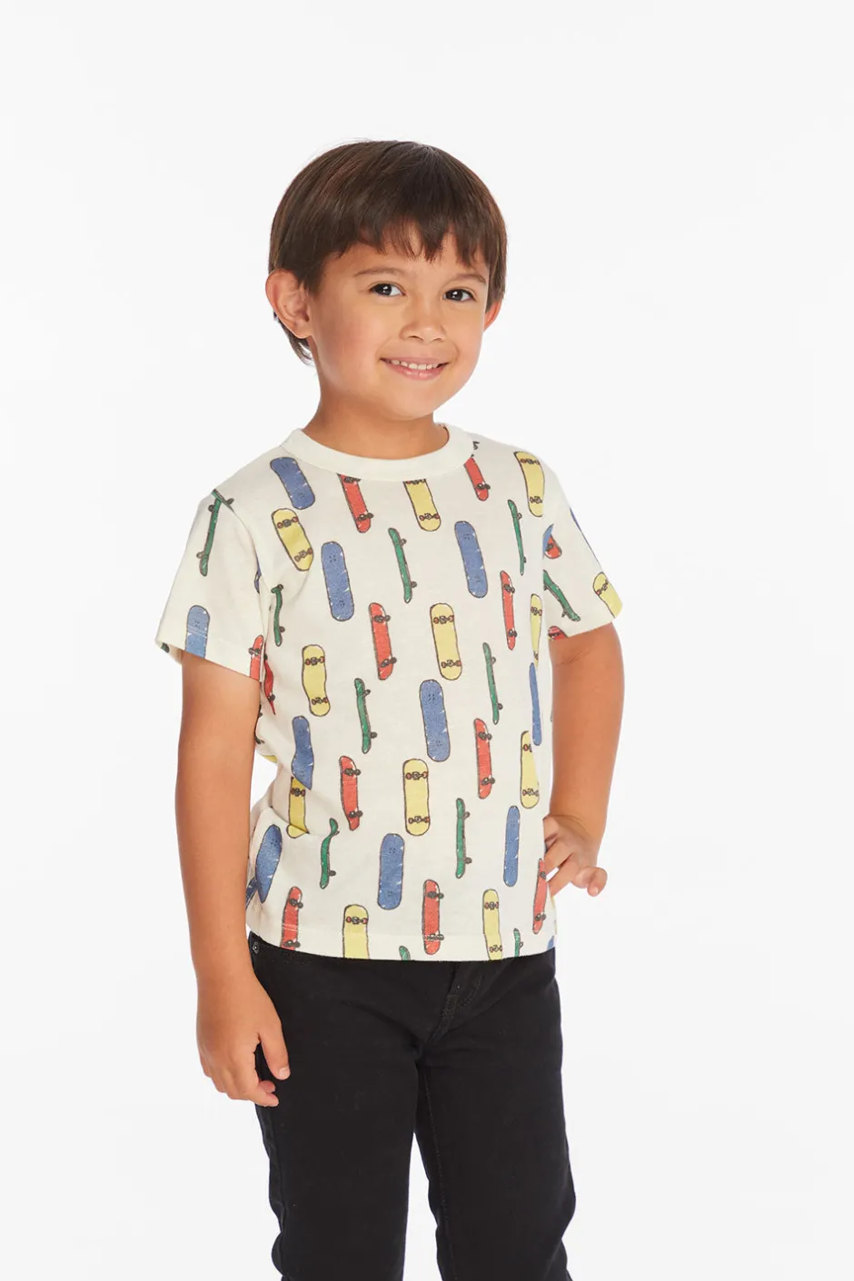 Kids/BOY Chaser Brand Allover Skateboard Boys Tee