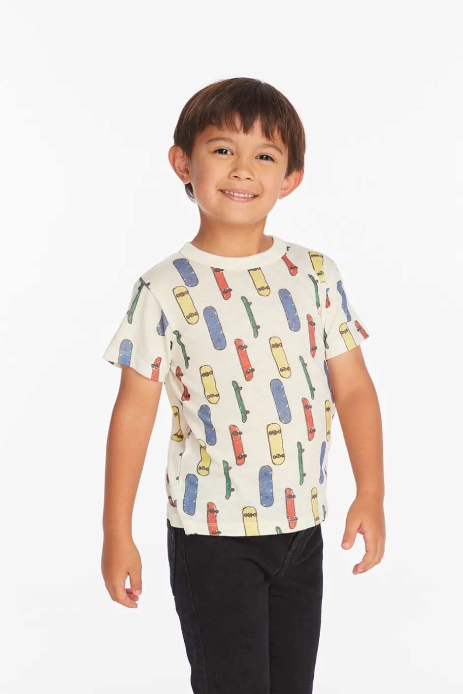Kids/BOY Chaser Brand Allover Skateboard Boys Tee
