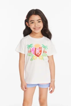Kids Chaser Brand Aloha Girls Tee