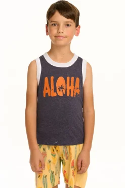 Kids/BOY Chaser Brand Aloha Recycled Vintage Jersey Boys Tank