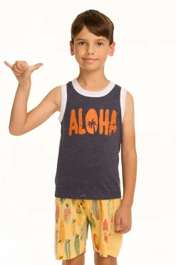 Kids/BOY Chaser Brand Aloha Recycled Vintage Jersey Boys Tank