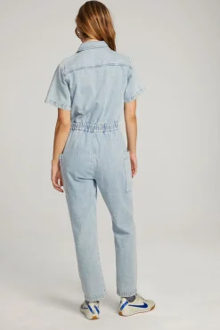 Women Chaser Brand Ashland Classic Blue Jumpsuit