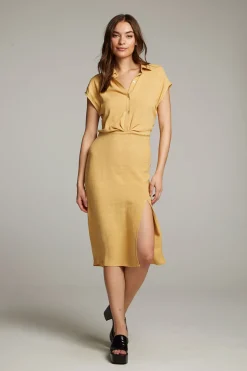Women Chaser Brand Atlantic Parchment Midi Dress