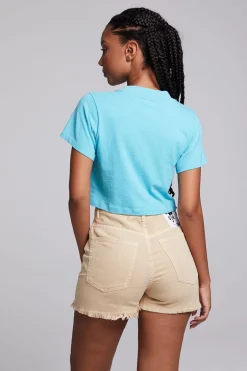 Women Chaser Brand Balance Crop Tee