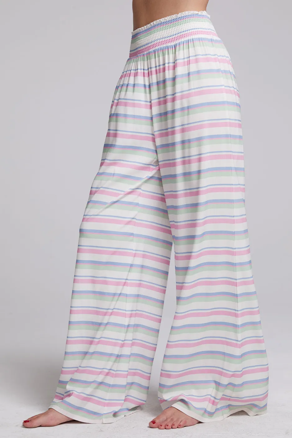 Women Chaser Brand Bari Positano Stripe Trouser