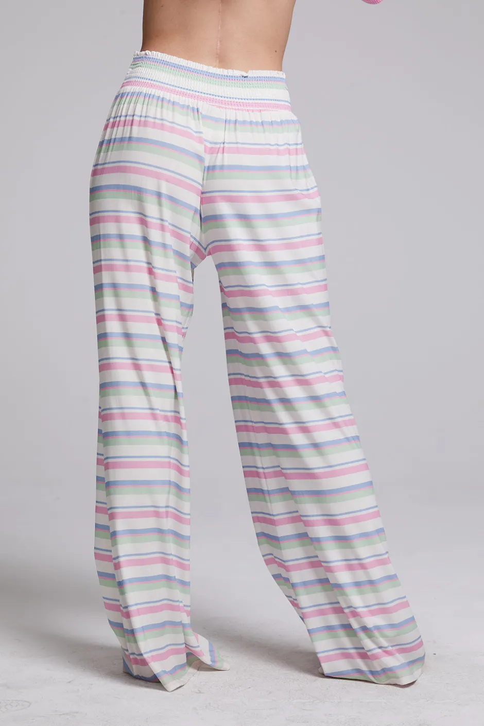 Women Chaser Brand Bari Positano Stripe Trouser