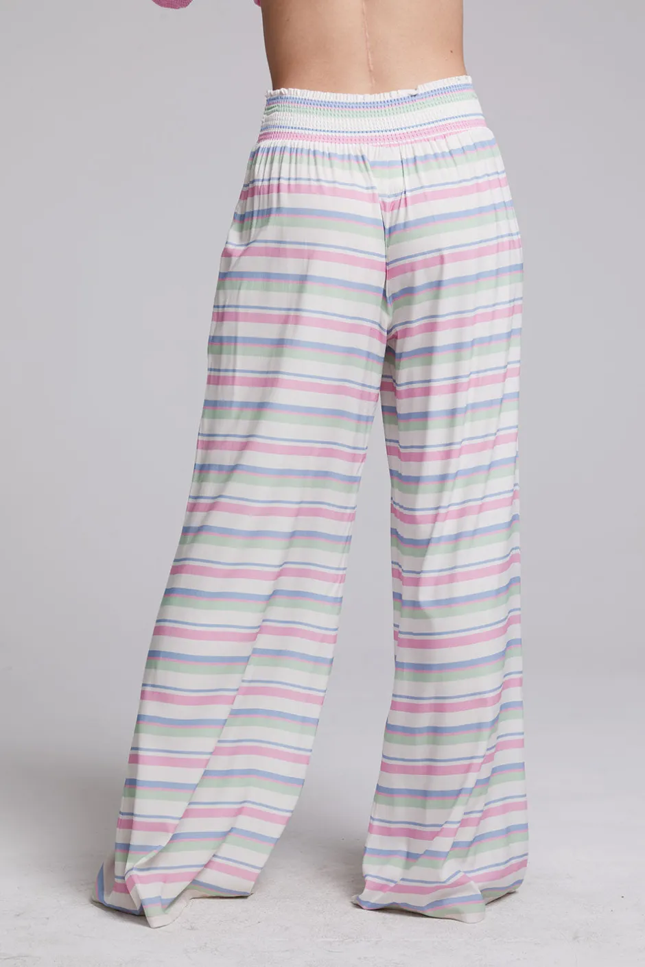 Women Chaser Brand Bari Positano Stripe Trouser