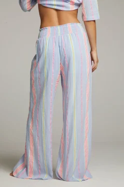 Women Chaser Brand Bari South West Beach Stripe Trouser