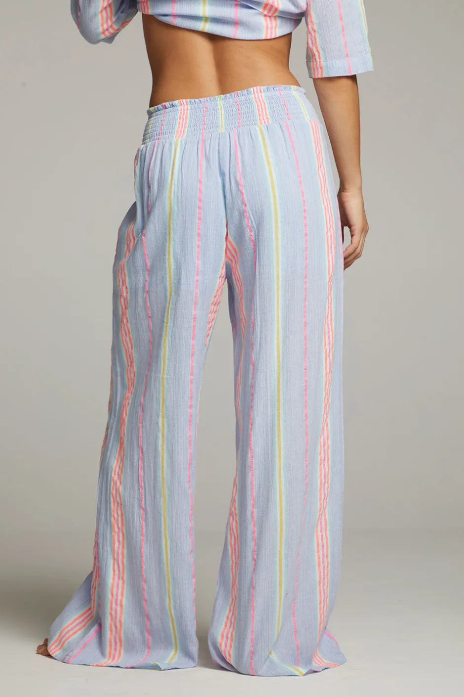 Women Chaser Brand Bari South West Beach Stripe Trouser