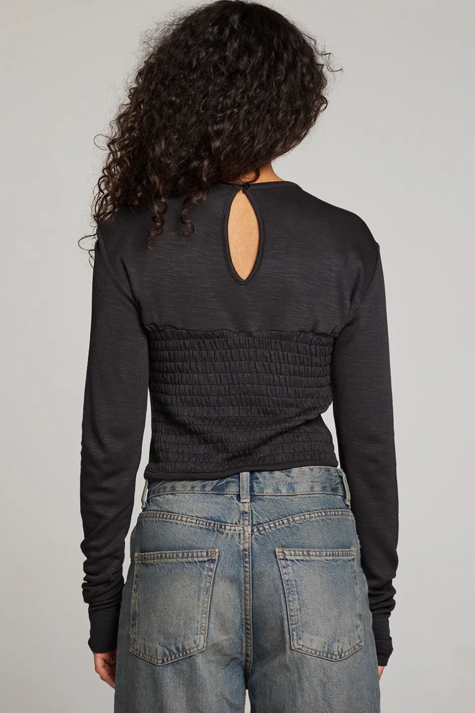 Women Chaser Brand Baysidee Licorice Long Sleeve