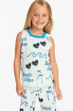 Kids Chaser Brand Beach Vibes Girls Millie Tank