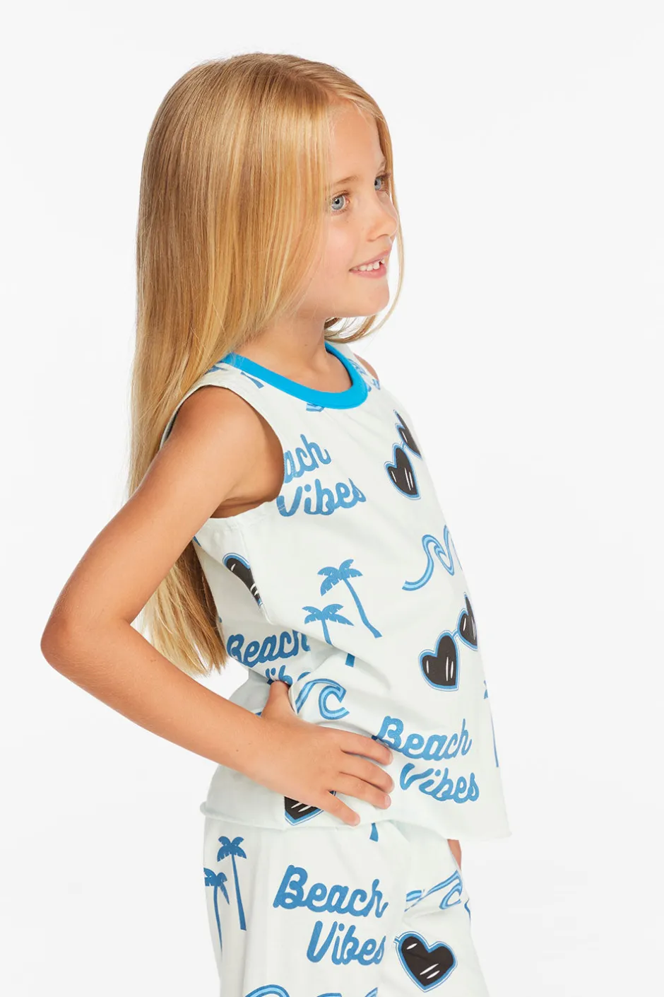 Kids Chaser Brand Beach Vibes Girls Millie Tank