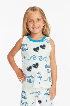 Kids Chaser Brand Beach Vibes Girls Millie Tank