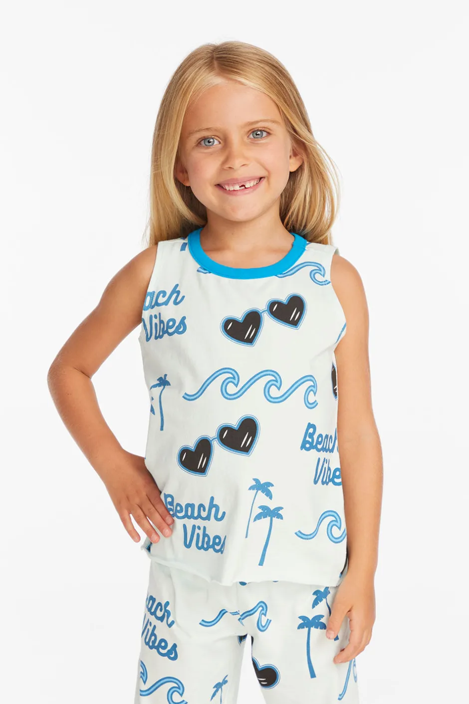Kids Chaser Brand Beach Vibes Girls Millie Tank