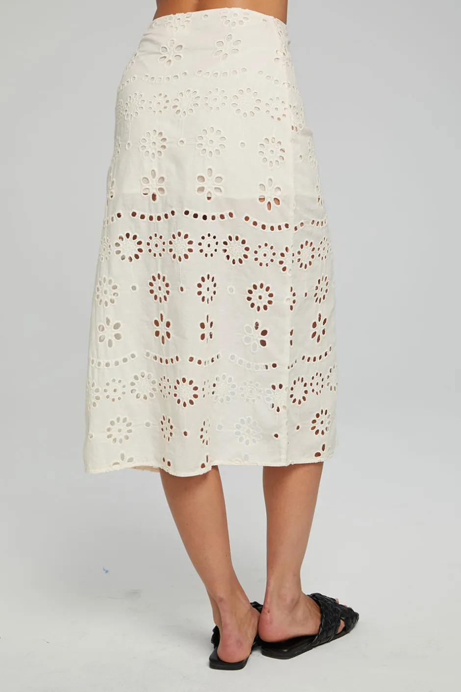 Women Chaser Brand Belle Midi Skirt - Gardenia