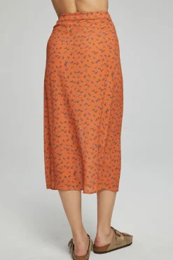 Women Chaser Brand Belle Midi Skirt - Tigerlily