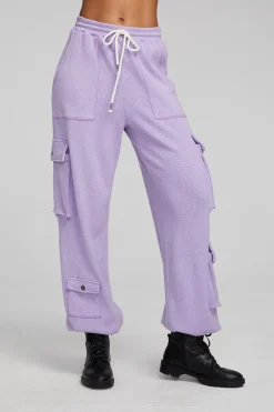 Women Chaser Brand Bily Digital Lavender Jogger