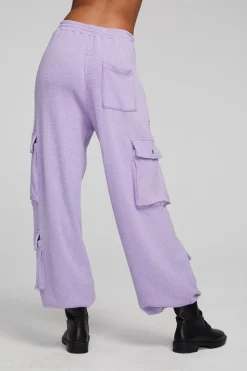 Women Chaser Brand Bily Digital Lavender Jogger