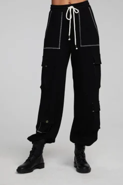 Women Chaser Brand Bily Shadow Black Jogger