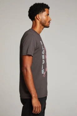Women Chaser Brand Blondie Live On Stage Mens Tee
