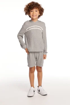 Kids/BOY Chaser Brand Boat Day Heather Grey Boys Shorts