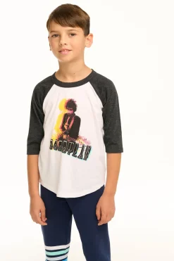 Women/Kids/BOY Chaser Brand Bob Dylan - Optical Illusion Baseball Tee