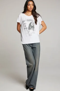 Women Chaser Brand Bob Marley Harvard Stadium Tee