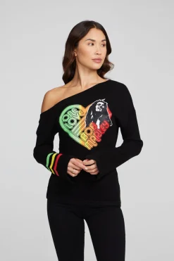 Women Chaser Brand Bob Marley One Love Long Sleeve