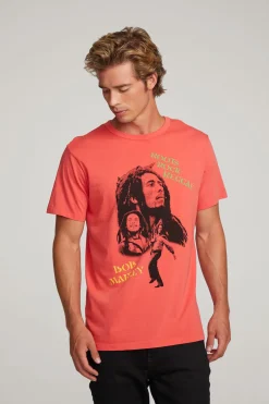 Women Chaser Brand Bob Marley Roots Rock Reggae Mens Tee