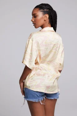 Women Chaser Brand Bocelli Vanilla Button Down